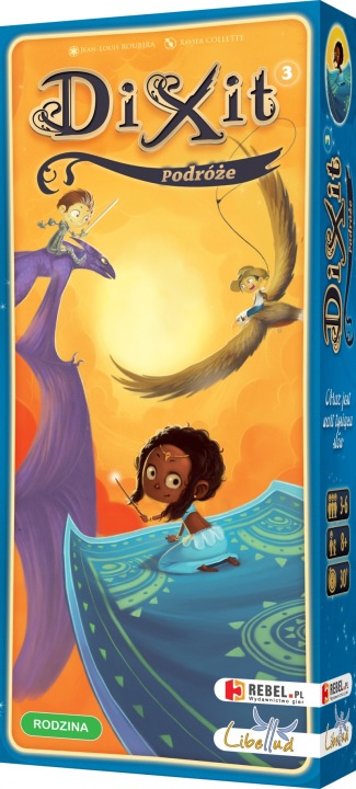 Dixit 3: Подорожі доповнення до гри Dixit 84 нові картки + книжка