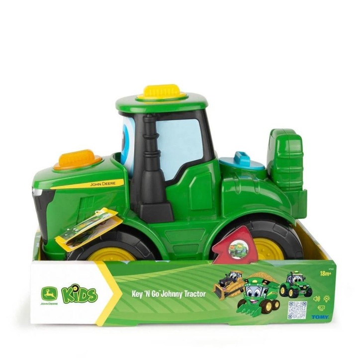 TOMY John Deere трактор Johnny на ключ 47500 — фото 5