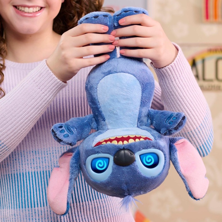 М'яка іграшка інтерактивна JUST PLAY DISNEY STITCH MANY MOODS STITCH 35 см (пошкоджений) — фото 3