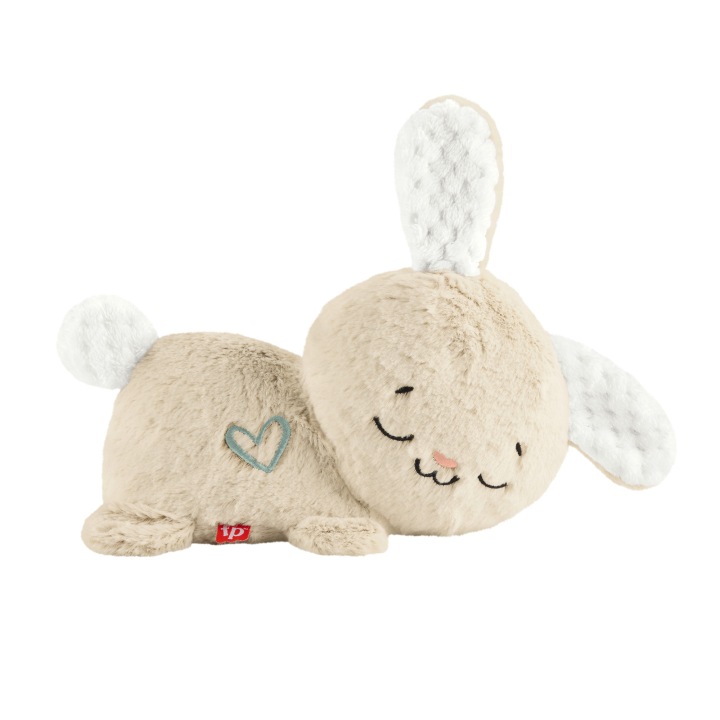 Fisher-Price Сплячий Зайчик М'яка іграшка з рухом Після Повернення Опис (пошкоджений)