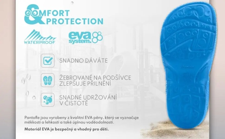 Шльопанці дитячі 3Kamido CROCO EVA Рожеві 35 — фото 4