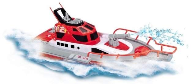 Човен RC Пожежна охорона Dickie Toys Водна Дистанційно Керована 38 см — фото 3