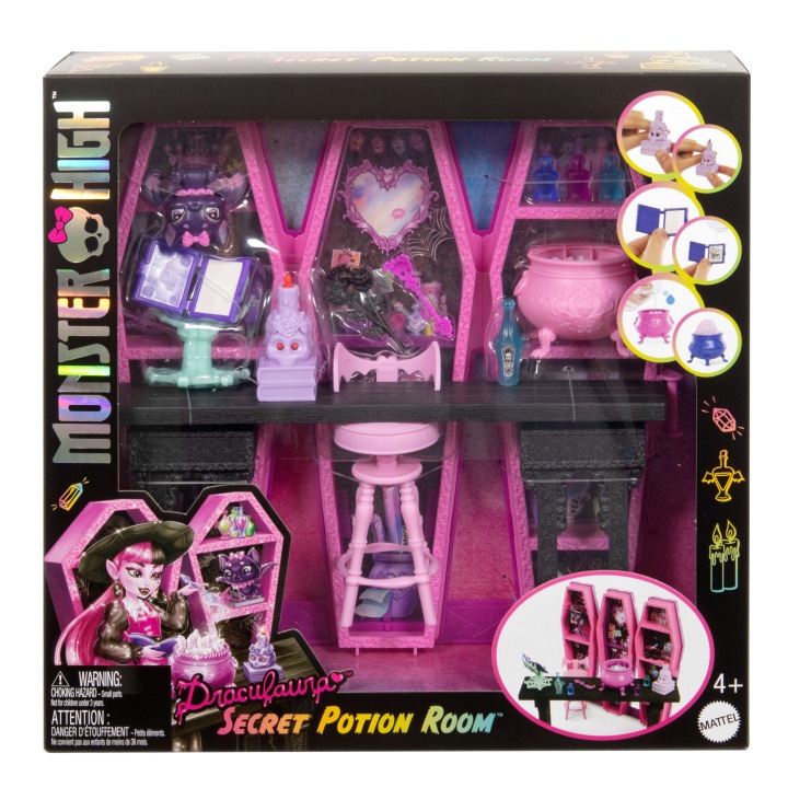 Monster High Секретна Кімната Еліксирів Draculaury Secret Room JBF15 — фото 11