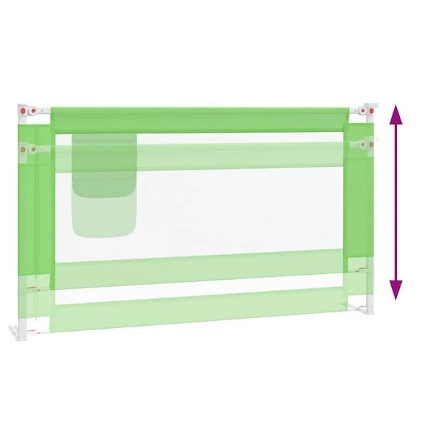 Бортик для дитячого ліжечка, зелена, 140 — фото 9