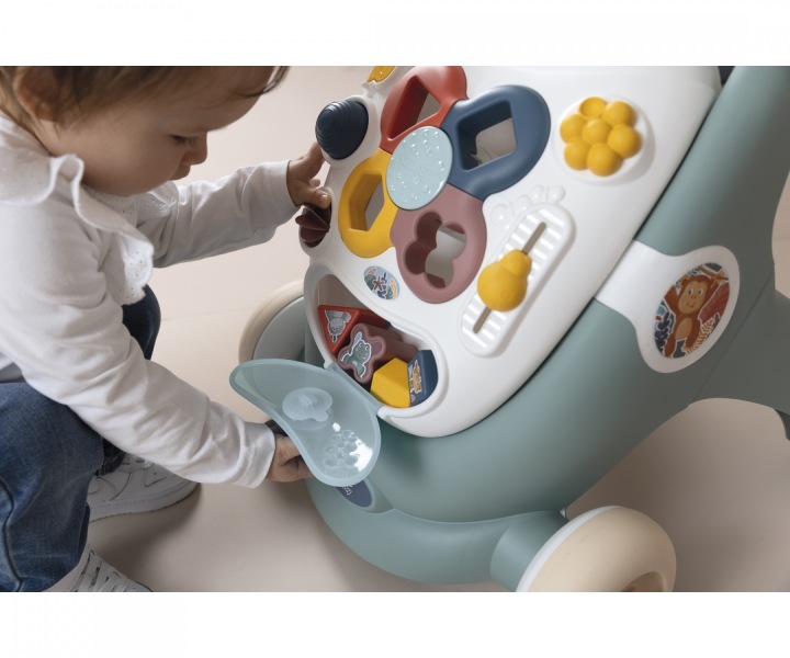 Smoby Little 140304 Ходунки каталка інтерактивна 3 в 1 — фото 7