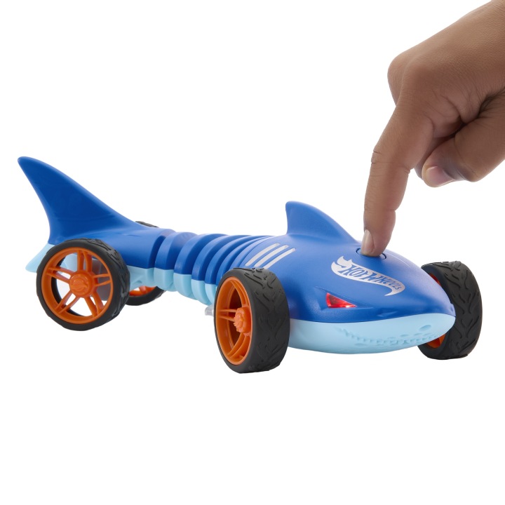 HOT WHEELS SHARK SPEEDER Транспортний засіб Дистанційно Керована Акула Молот 1:15 HXJ83 — фото 4