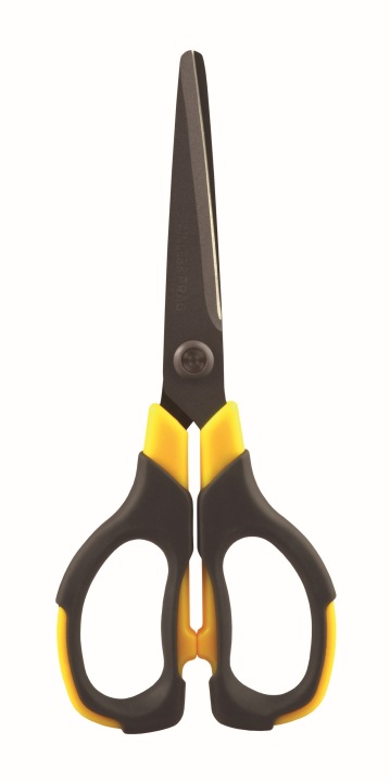 Ножиці офісні TETIS GN290-YB 17 см 6 3/4'' жовті