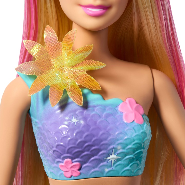 Лялька BARBIE Русалка Квітучі Квіти русалка з чарівними квітами — фото 3