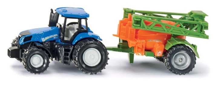 SIKU 1668 TRAKTOR NEW HOLLAND обприскувач ферма — фото 6
