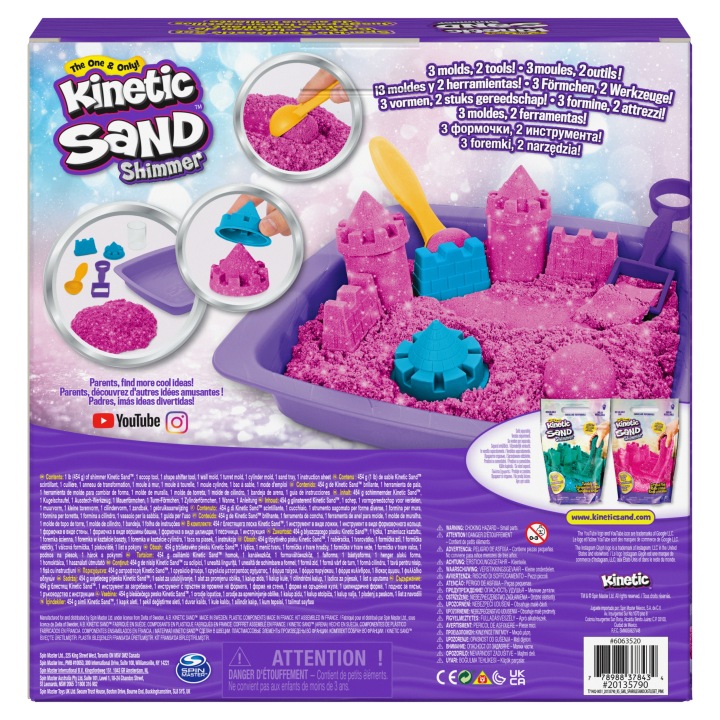 SPIN KINETIC SAND набір замок 6063520 — фото 7