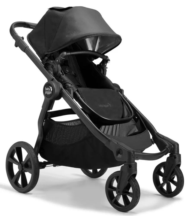 Baby Jogger City Select 2 Lunar Чорний візок модульний 1-2 дітей, складаний — фото 6