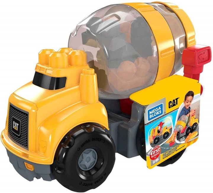 MEGA BLOKS CAT Бетономішалка з Кубиками GFG11
