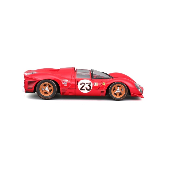 Ferrari 330 P4 #23 Daytona 1967 л. Bandini C. Amon 1:24 Bburago 18-26310 — фото 12