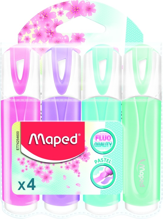 Текстовий маркер Maped Peps pastel компл. 4 шт.