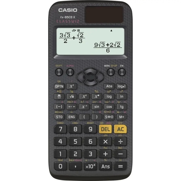 Калькулятор науковий Casio FX-85DE меню німецькі