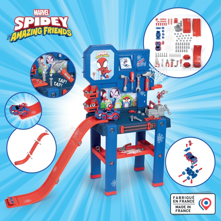 Smoby Майстерня Bricolo Spidey Інструменти Spiderman — фото 7