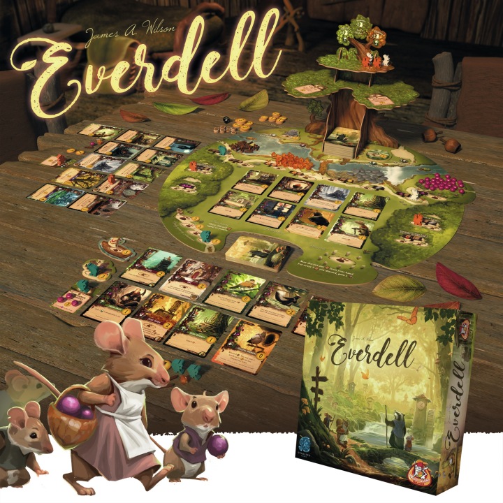 Уцінка Everdell настільна гра Сімейна будівництво міста Чудова фігурки 13 (новий з дефектом) — фото 12