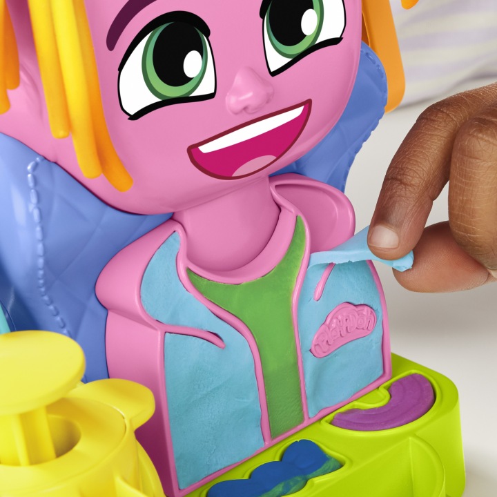 Hasbro Тісто для ліплення Play-Doh Стиліст Зачісок Салон Перукарський F8807 (вживаний) — фото 9