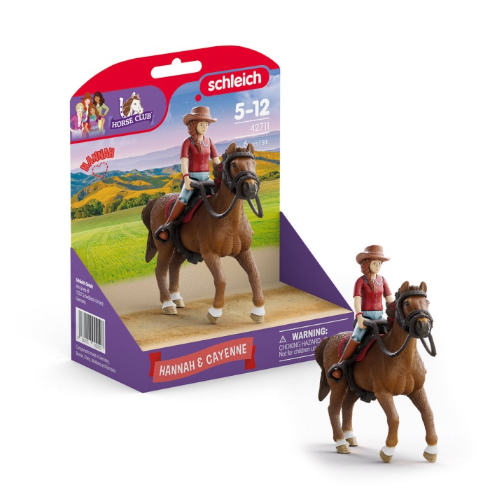 Schleich HORSE CLUB Hannah & Cayenne (виставковий) — фото 4