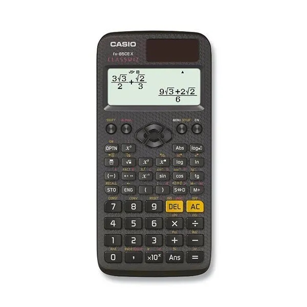 Калькулятор науковий Casio FX-85DE меню німецькі — фото 3