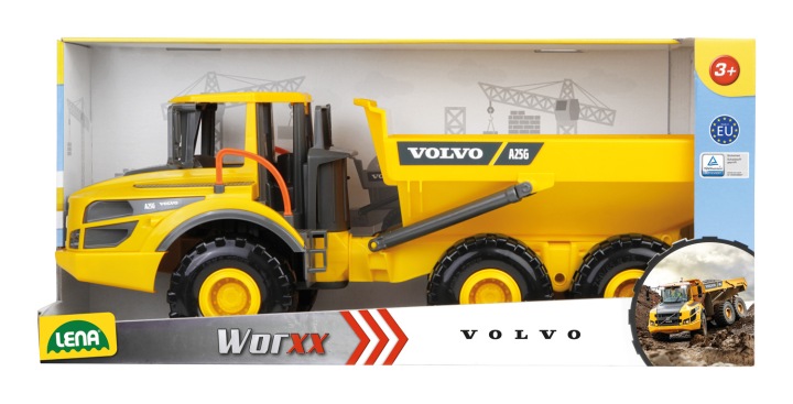 Вантажівка Велике авто Volvo 6-cio Колісна Міцна Шарнірна Lena 04616 — фото 3