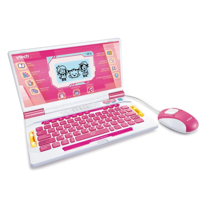 VTECH LearnBook Pro Комп'ютер розвивальний рожевий (Англійська Версія) — фото 2