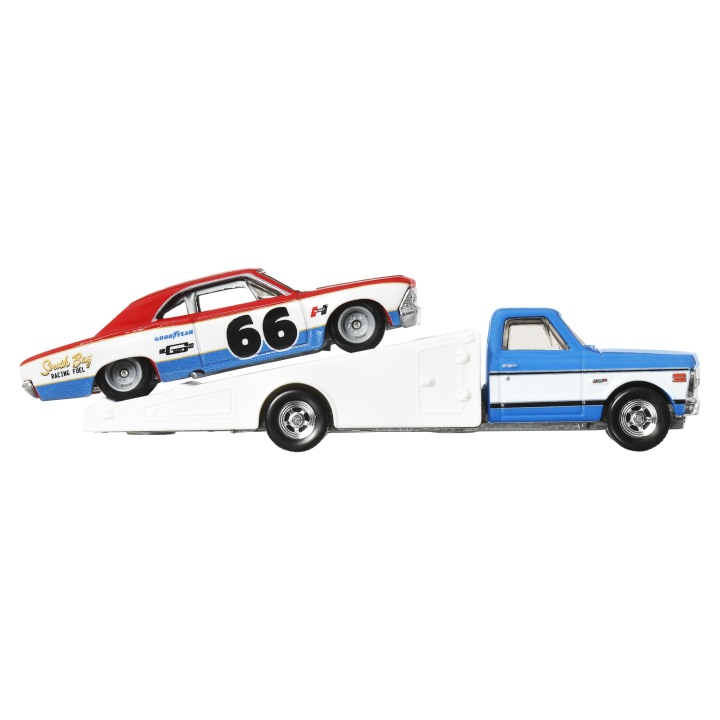 HOT WHEELS 66 CHEVELLE 72 CHEVY рампа TRUCK TEAM транспорт #64 1:64 новий !!! — фото 6