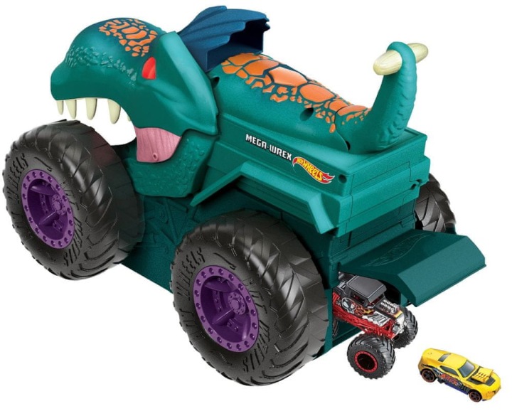 Hot Wheels Monster Trucks Пожирач машинок Мега Wrex GYL13 — фото 3