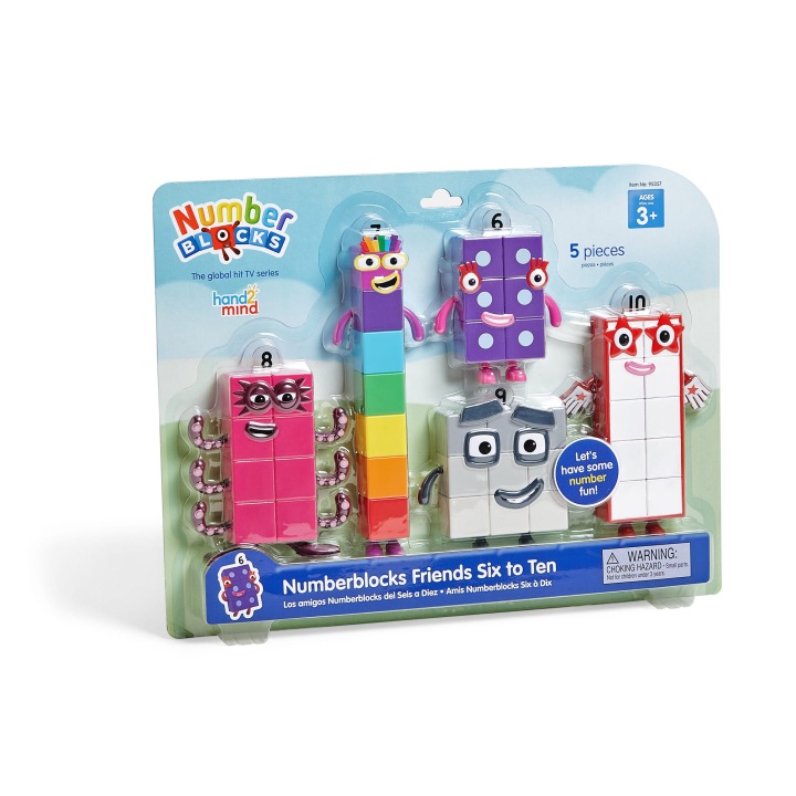Numberblocks Фігурки 6-10 Learning Resources Набір Розвивальний Числа — фото 4