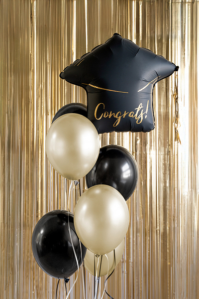 Повітряна кулька фольгована шапка CONGRATS! 60x55 см — фото 3