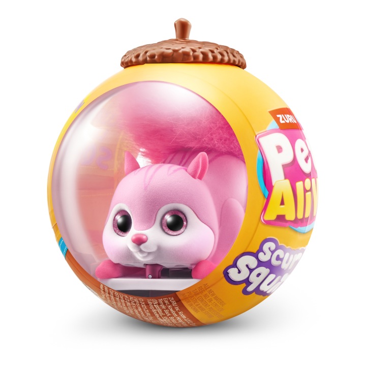 Zuru Pets Alive Scurry'n Squirrel що їздить Білка рожева 9565B — фото 5