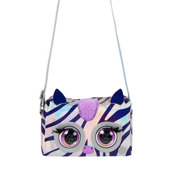 Spin Master Purse Pets Металізована інтерактивна сумочка Зебра — фото 9
