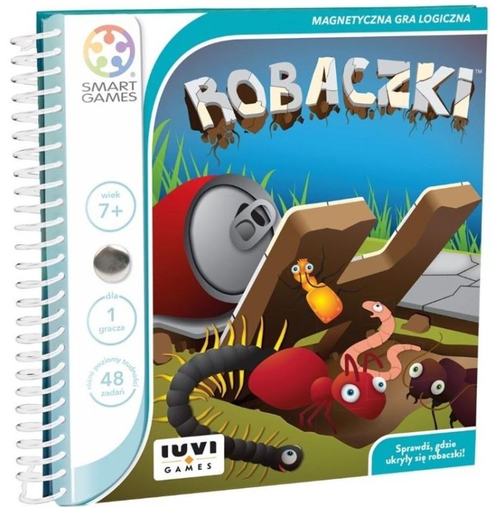Smart Games Черв'ячки (PL) Магнітна гра логічна IUVI Games — фото 2
