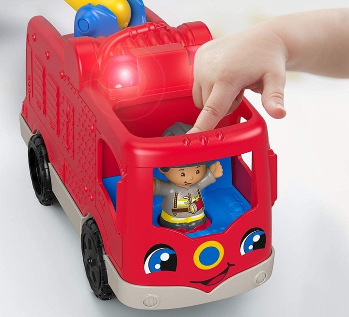 FISHER PRICE LITTLE PEOPLE пожежна машина іграшка для дітей +12 міс. — фото 5