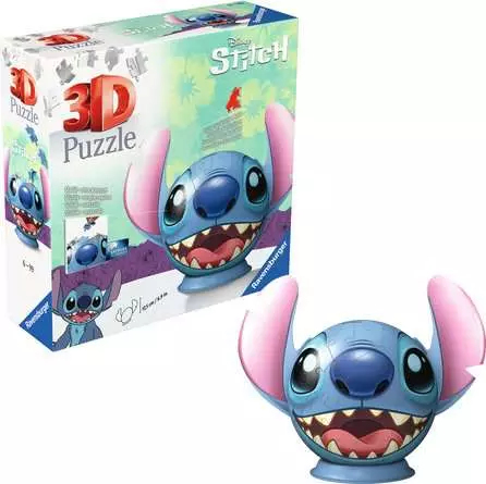 RAVENSBURGER пазл-куля DISNEY STITCH пазли 3D (вживаний) — фото 6