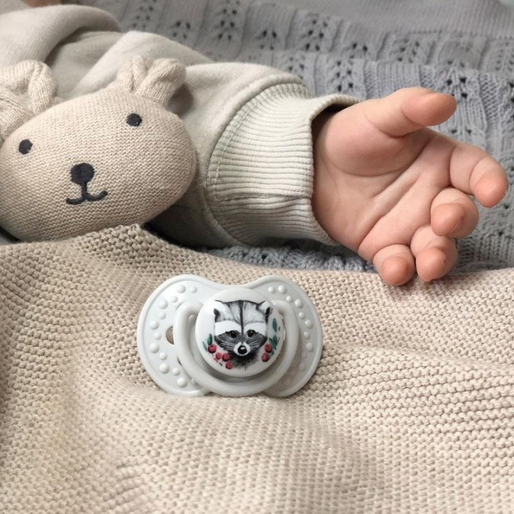 Соска LOVI силіконовий динамічний 2 шт. MINIsmoczek WILD SOUL BOY 0-2 міс. — фото 3