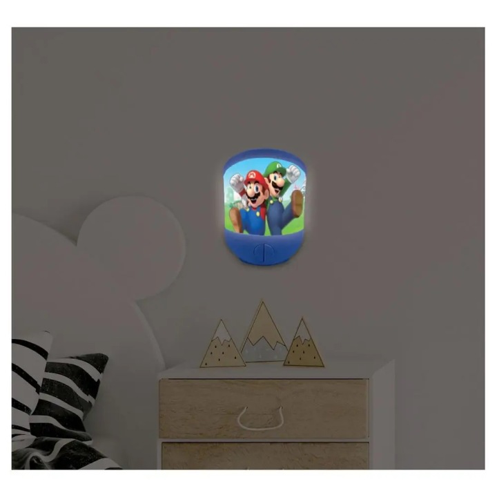 Lexibook Super Mario Нічник на стіл або стіну - бра NLJ20NI — фото 4