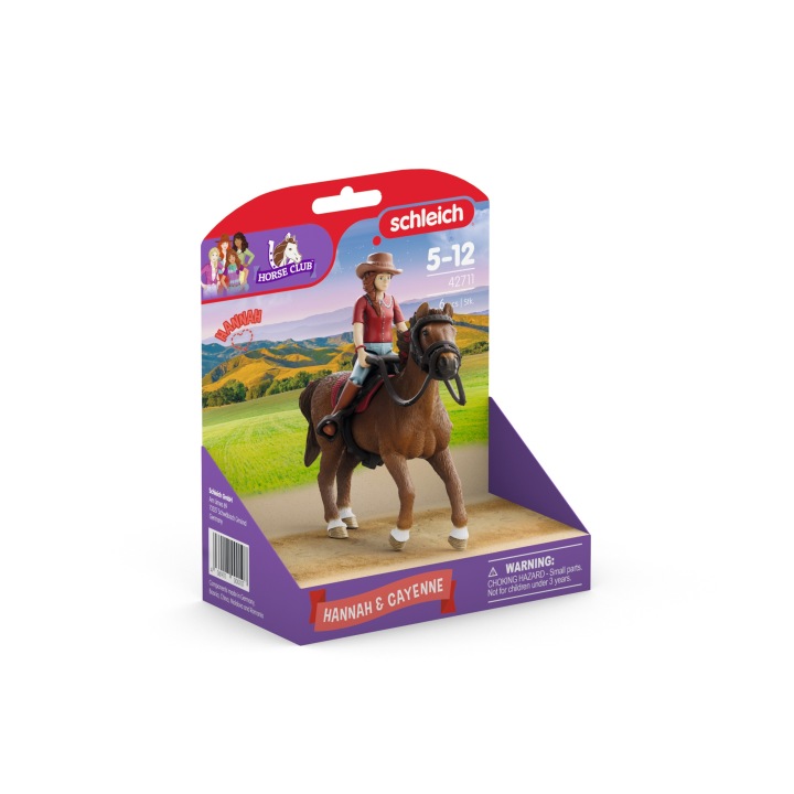Schleich HORSE CLUB Hannah & Cayenne (виставковий) — фото 3