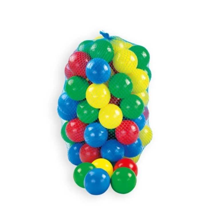 М'ячі кульки м'ячики для сухого басейну манежу 100 шт. 6 см PASTEL MOCHTOYS PL — фото 2