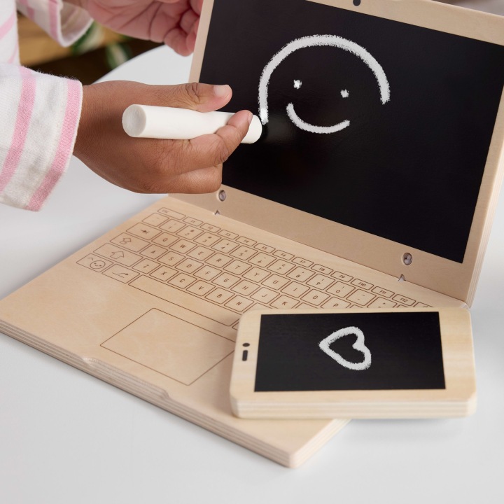 Fisher Price Набір дерев'яний офіс домашній для роботи дерев'яний ноутбук — фото 2