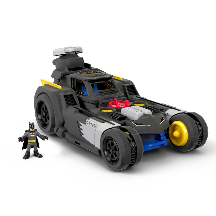 Транспортний засіб з підсвіткою і Звуком Batman робот що їздить GMH33 Fisher-Price (виставковий) — фото 15