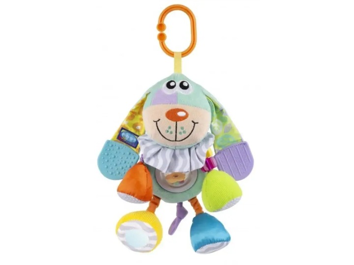 Playgro Підвісна собака з прорізувачами pastel