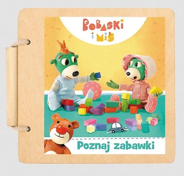 TREFL дерев'яна книжечка пізнай іграшки трефлики — фото 3