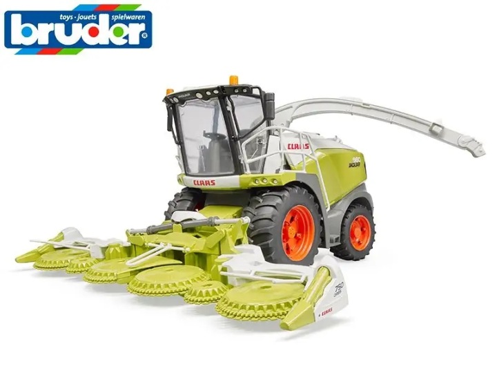 Комбайн Claas Jaguar 980 Bruder 02134 (пошкоджений) — фото 7