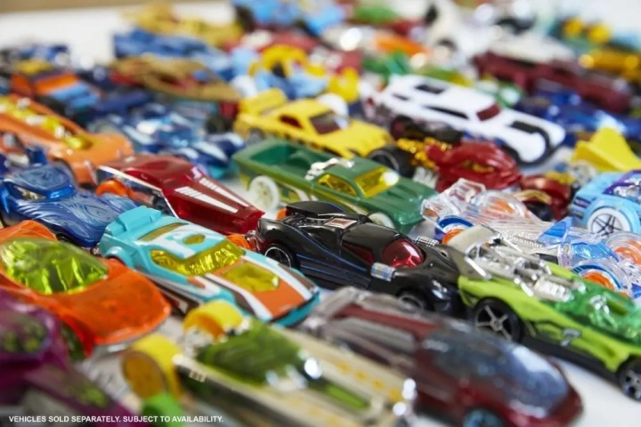 Hot Wheels Набір подарунковий 50 машинок Mattel — фото 5