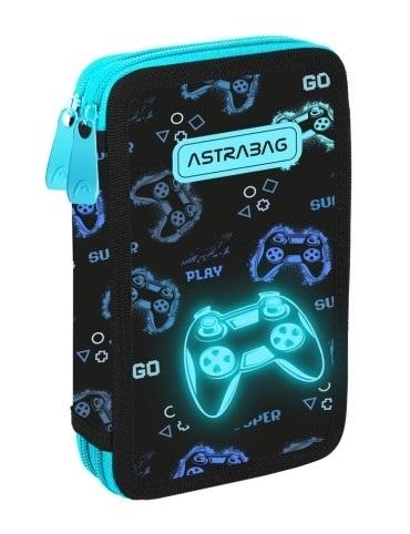 Пенал подвійний без наповненням ASTRABAG GO PLAYING ASTRA