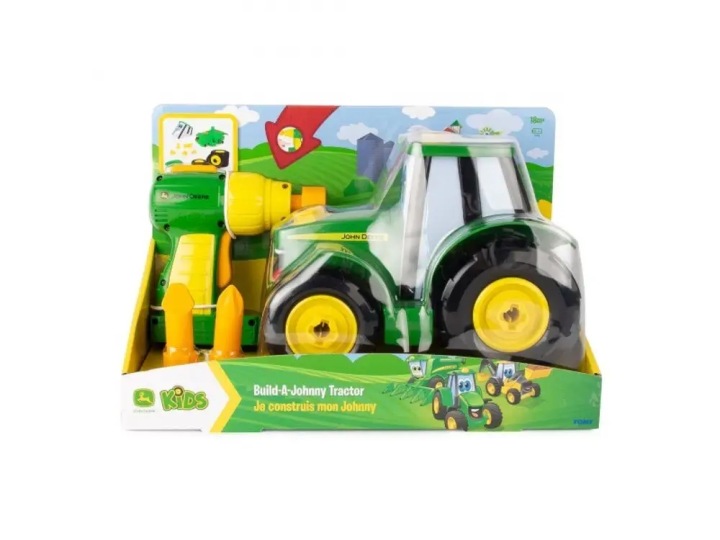 TOMY JOHN DEERE збудуй трактор JOHNNY 46655 шуруповерт набір майстрування — фото 11