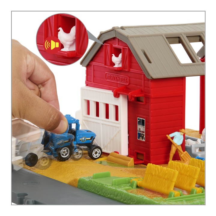 MATCHBOX Набір Справжні Пригоди ферма набір з трактором для дітей +3 — фото 6