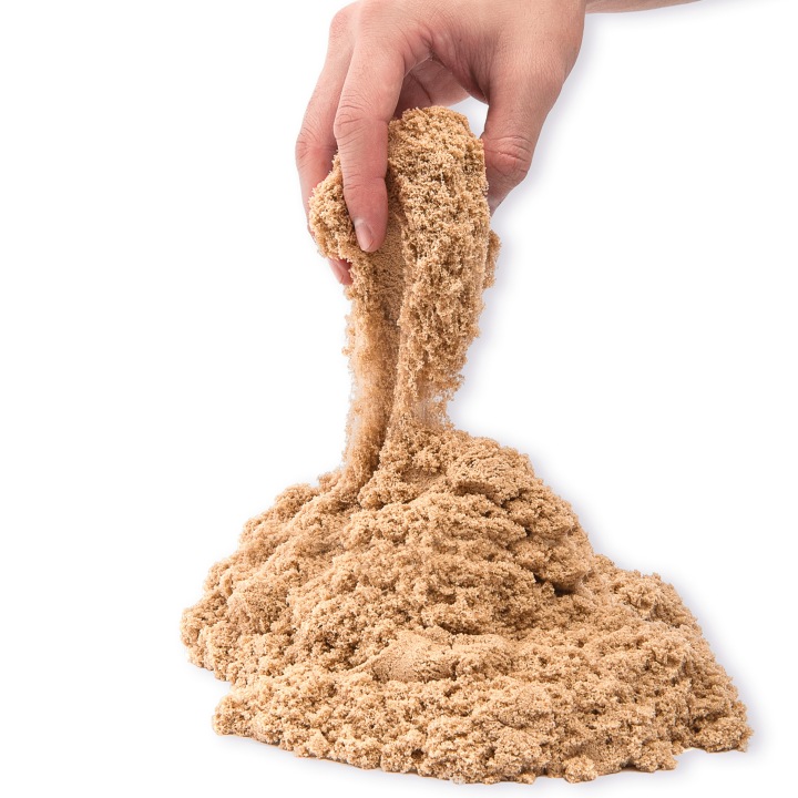 KINETIC SAND пісок кінетичний коричневий пляжний 2,5 кг — фото 16