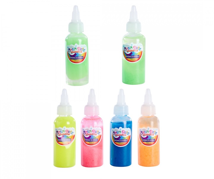 AQUA GELZ GLOWZ набір для творчості DELUXE кольорові гелі що світяться в темряві — фото 9